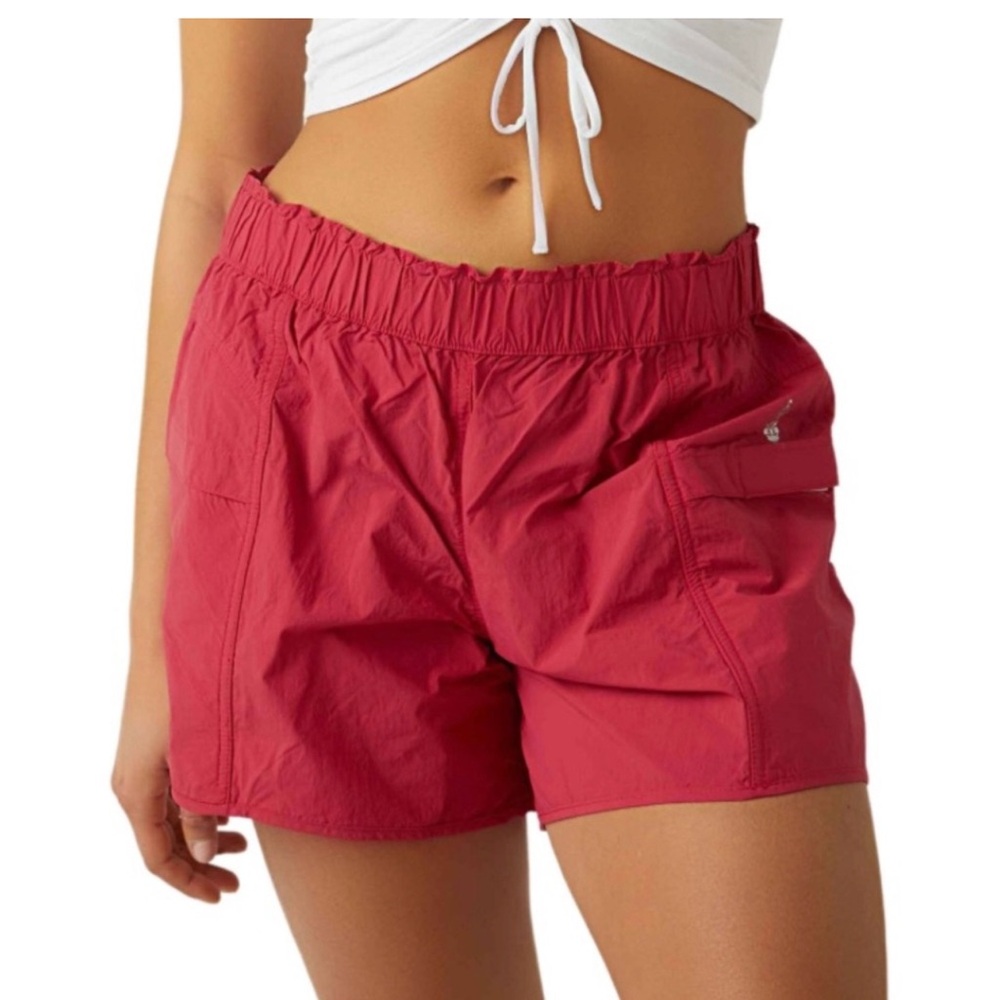 Free People Movement “In the Wild” Shorts Small Cayenne NWT
